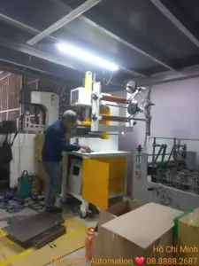 Thiết kế chế tạo máy ép thủy lực dùng PLC HMI