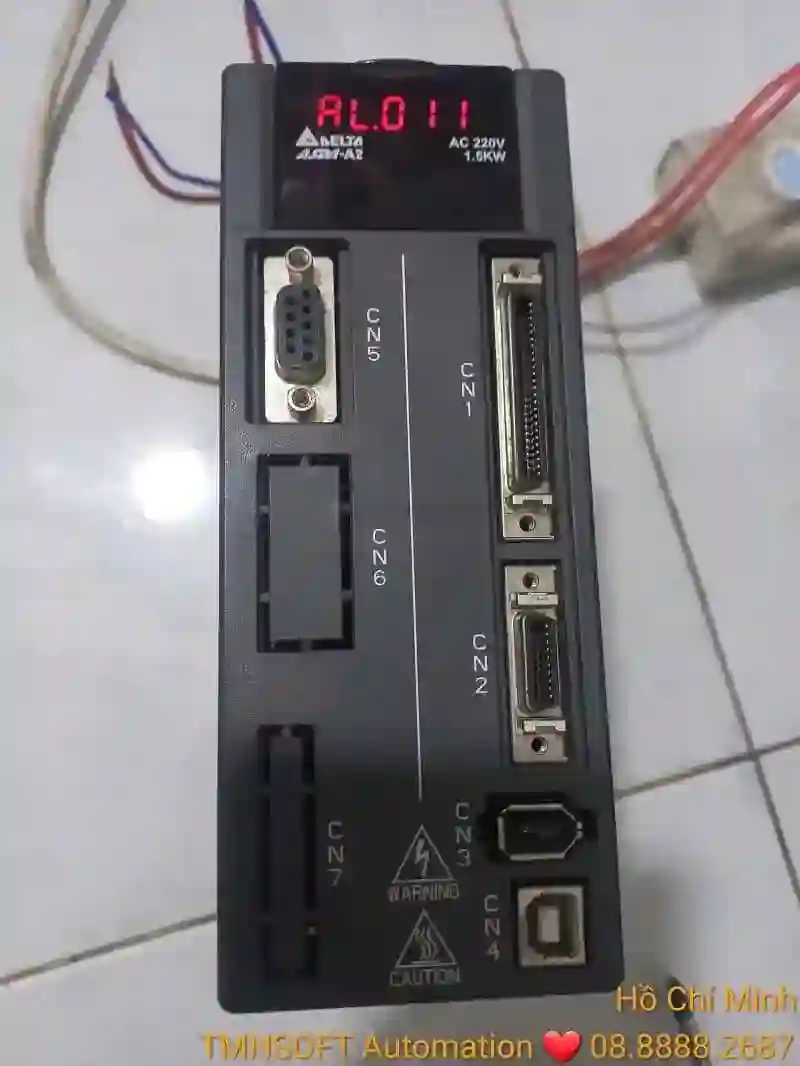 Các mã lỗi thường gặp nhất trong sửa chữa Servo Delta