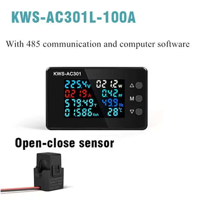 Đồng hồ đo điện áp AC301L truyền thông RS485 scada