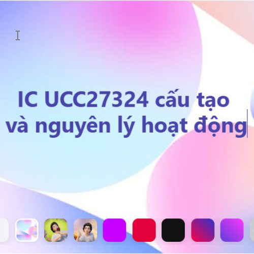 IC UCC27324 cấu tạo và nguyên lý hoạt động